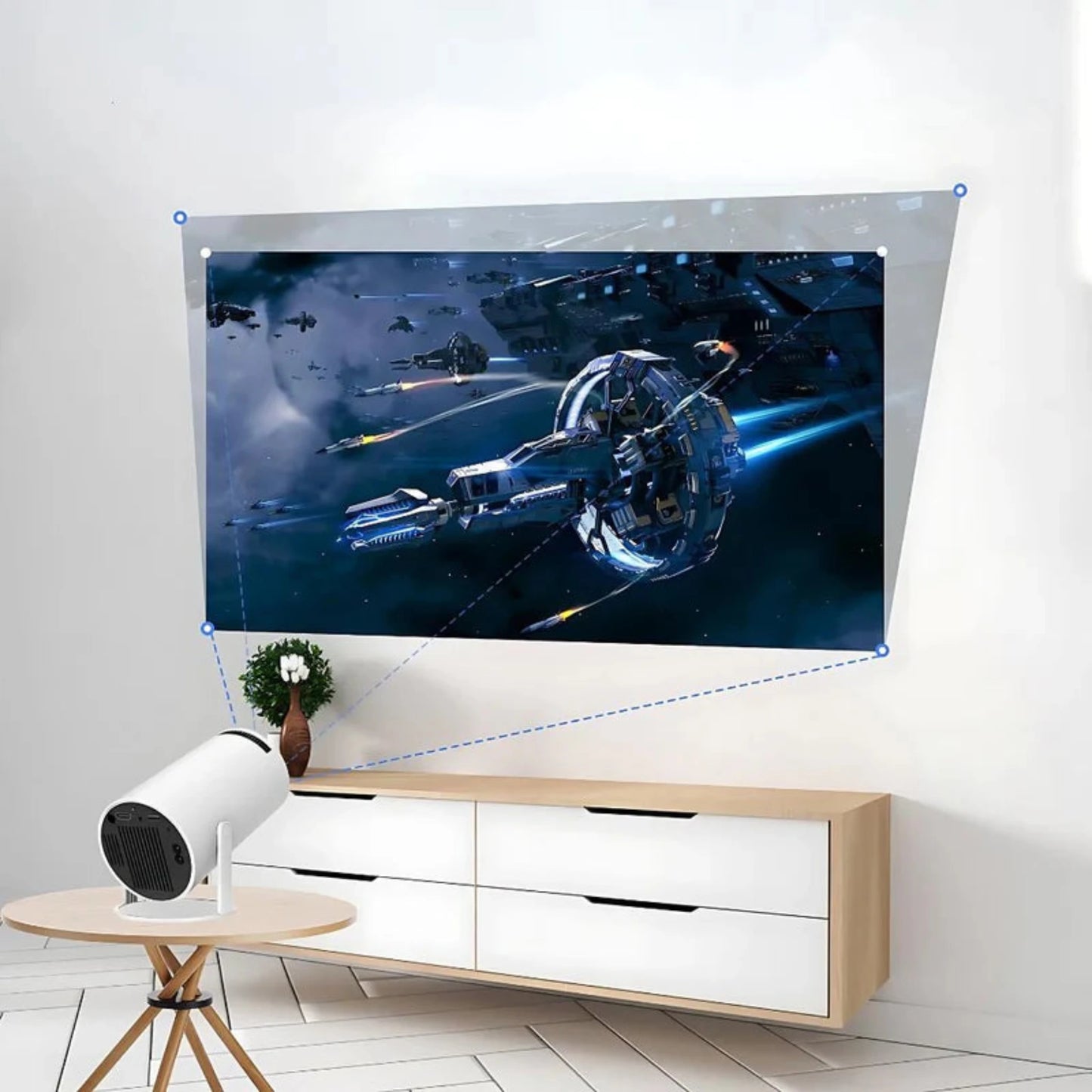 Mini Portable Wireless Projector