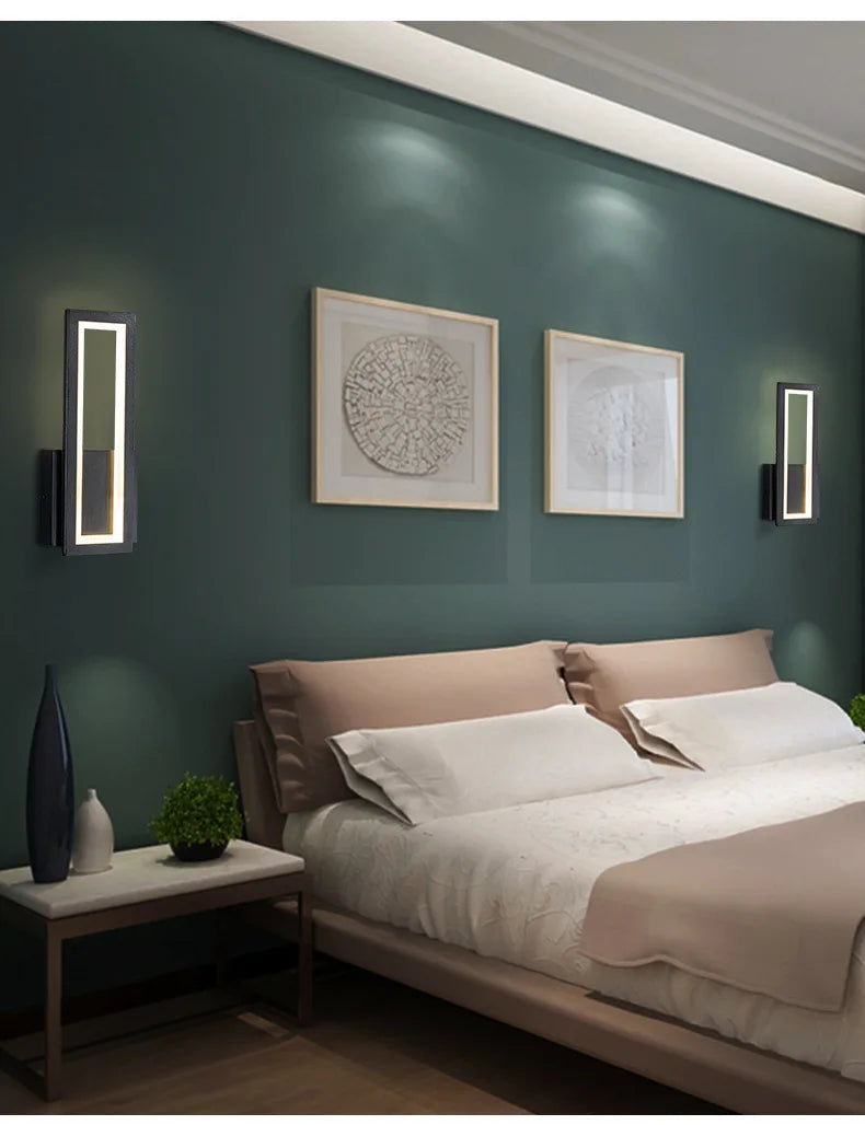 Simple Wall Lamps Abajur Light Para Quarto Lampe De Chevet Arandela Indoor Bedroom Decoration for Room Decor Home Accessories