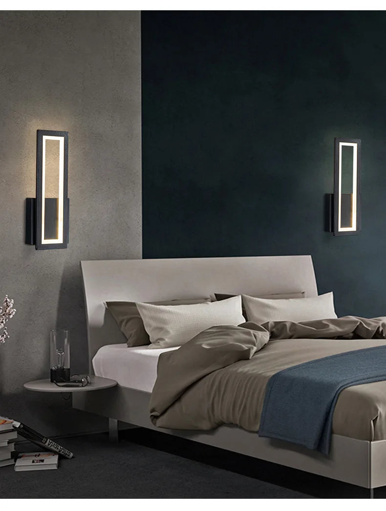 Simple Wall Lamps Abajur Light Para Quarto Lampe De Chevet Arandela Indoor Bedroom Decoration for Room Decor Home Accessories