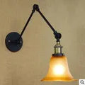 Wrount Iron Brass Vintage Wall Lamp Light For Cafe Room Edison Wall Sconce Arandela In America Loft Industrial Style