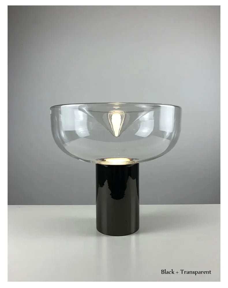 Aella table lamp luxury art clear glass lamp creative Bedroom office marble desk Lamp side table lights foyer Decorative lamp