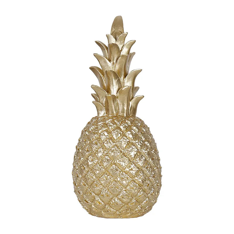 Nordic Modern Home Decor Pineapple Fruit Synthetic Resin Craft Window Desktop Display Props Living Room Home Decoration Crafts
