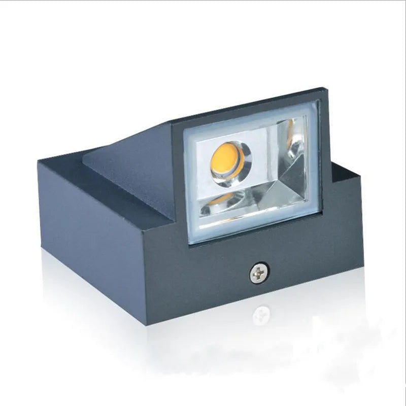 Ip65 Led Waterproof Wall Lamps 3W Indoor And Outdoor Adjustable Wall Light Courtyard Porch Corridor Bedroom Wall Sconce