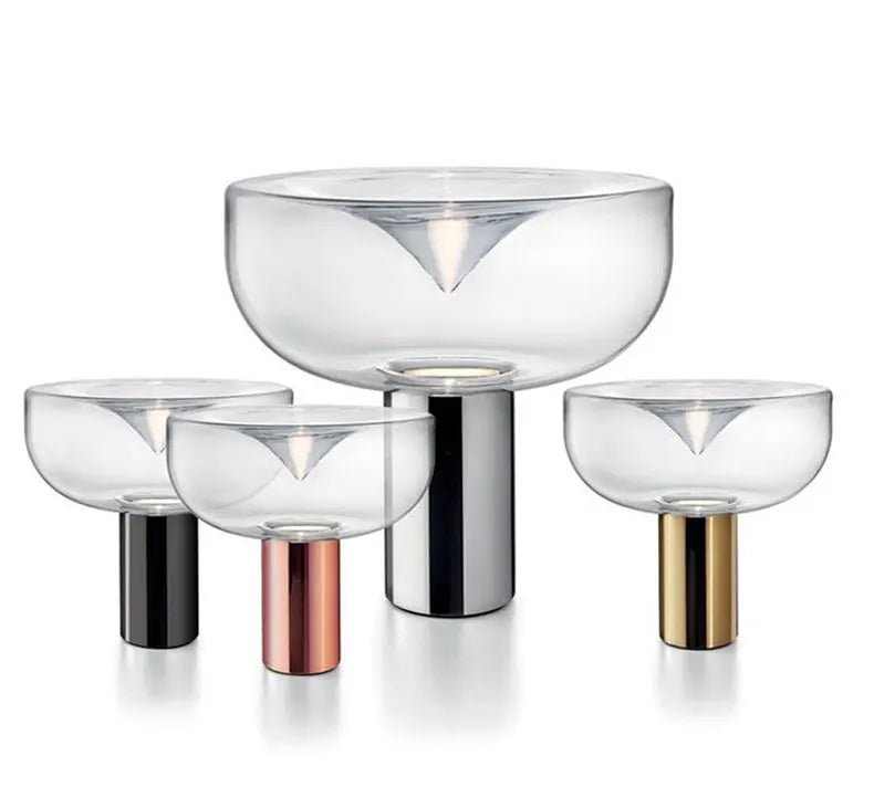 Aella table lamp luxury art clear glass lamp creative Bedroom office marble desk Lamp side table lights foyer Decorative lamp