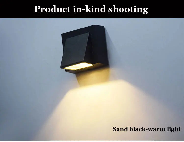 Ip65 Led Waterproof Wall Lamps 3W Indoor And Outdoor Adjustable Wall Light Courtyard Porch Corridor Bedroom Wall Sconce