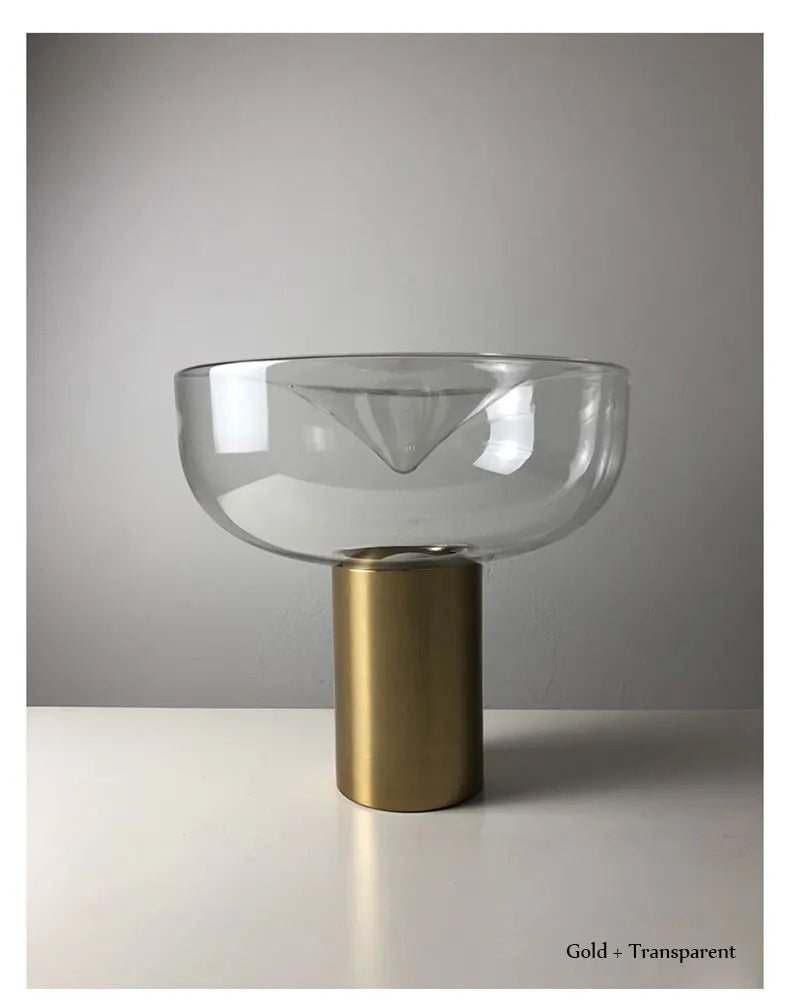 Aella table lamp luxury art clear glass lamp creative Bedroom office marble desk Lamp side table lights foyer Decorative lamp