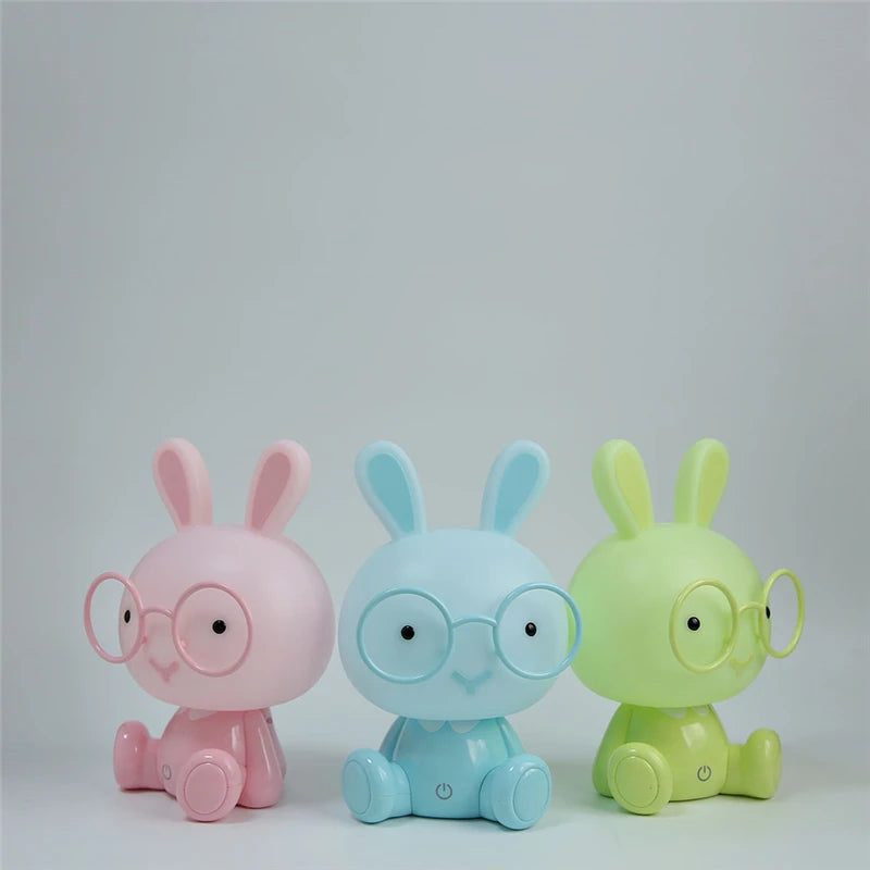Cute Cartoon Animal Night Lights Baby Children's Bedroom Decor Anime Led Light Christmas Gift Bedside Home Decor USB Night Light
