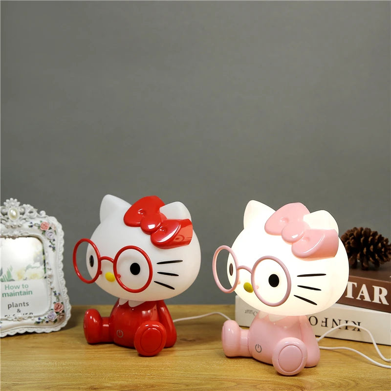 Cute Cartoon Animal Night Lights Baby Children's Bedroom Decor Anime Led Light Christmas Gift Bedside Home Decor USB Night Light
