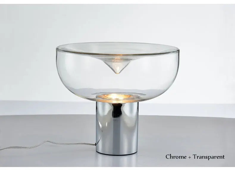 Aella table lamp luxury art clear glass lamp creative Bedroom office marble desk Lamp side table lights foyer Decorative lamp