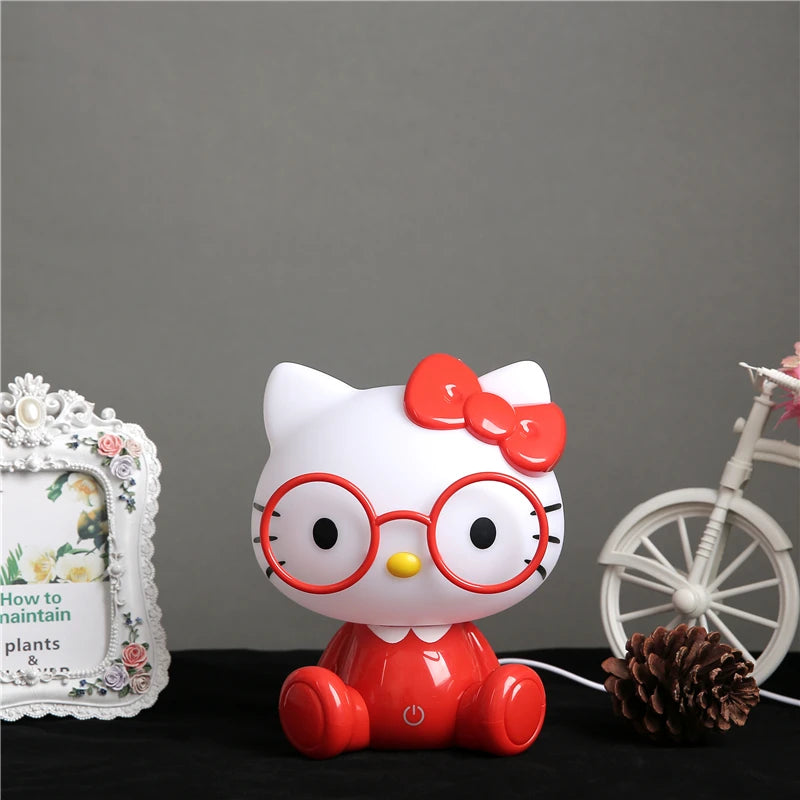 Cute Cartoon Animal Night Lights Baby Children's Bedroom Decor Anime Led Light Christmas Gift Bedside Home Decor USB Night Light