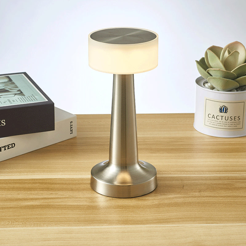 LED Bar Table Lamp Bar/Coffee/Restaurant Desktop Decor Night Light Rechargeable Touch Sensor Wireless Bedroom Reading Lamp 2022