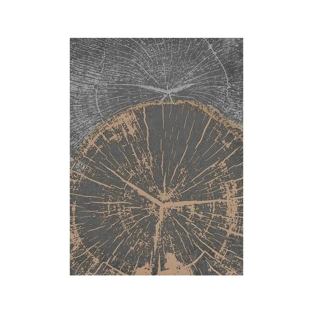 Beige Tree Rings Neutral Picture Home Decor Nordic Canvas Painting Wall Art Luxury Minimalist Print and Poster for Living Room