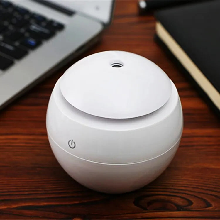 Mini Humidifier Usb Aromatherapy Machine Car Mounted Air Purifier Indoor Facial Hydration Night Colorful Atmosphere Light