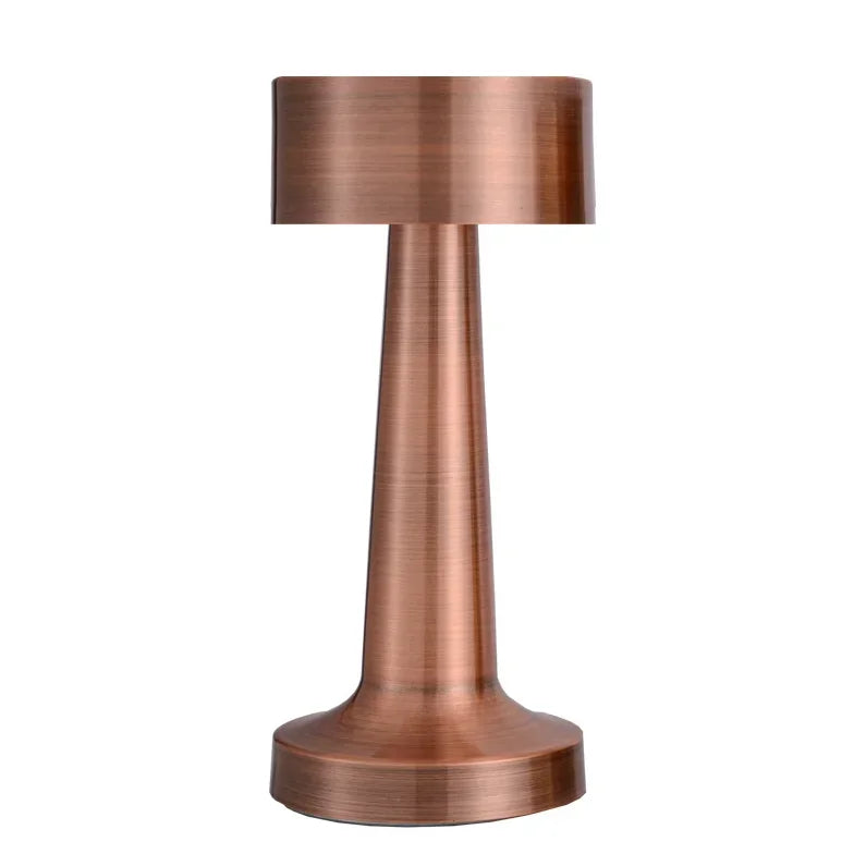 LED Bar Table Lamp Bar/Coffee/Restaurant Desktop Decor Night Light Rechargeable Touch Sensor Wireless Bedroom Reading Lamp 2022