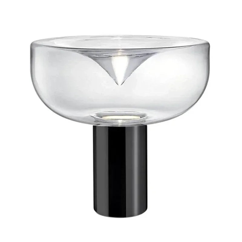 Aella table lamp luxury art clear glass lamp creative Bedroom office marble desk Lamp side table lights foyer Decorative lamp