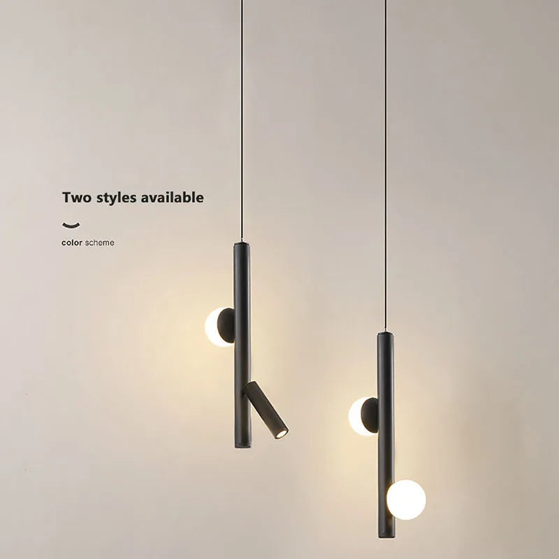 Minimalist LED Pendant Lamp For Living Room Bedside Study Aisle Chandelier Indoor Home Decor Light Fixture Luster Hanging Lamp
