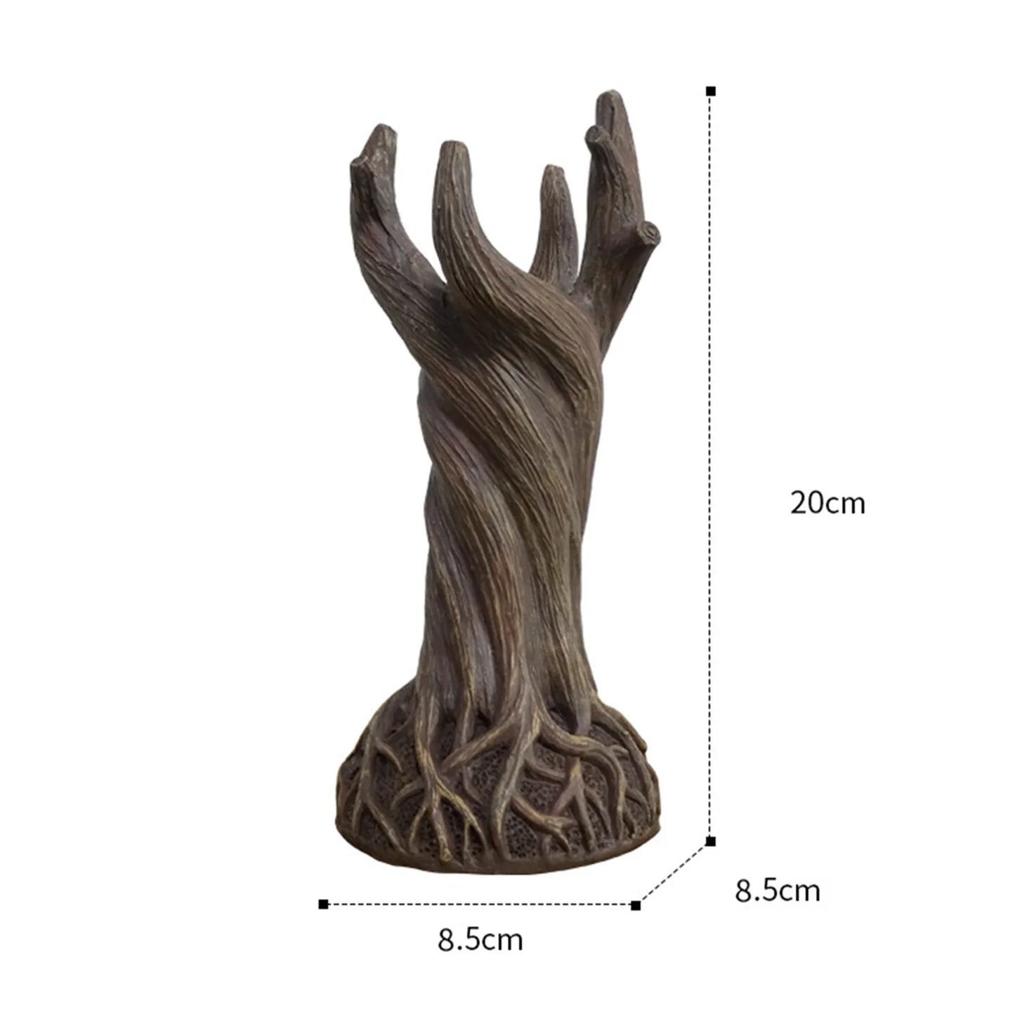 Dry Floral Plant Vase Ornament Creative Resin Indoor Statue Vase for Birthday Gifts New Year's Gifts