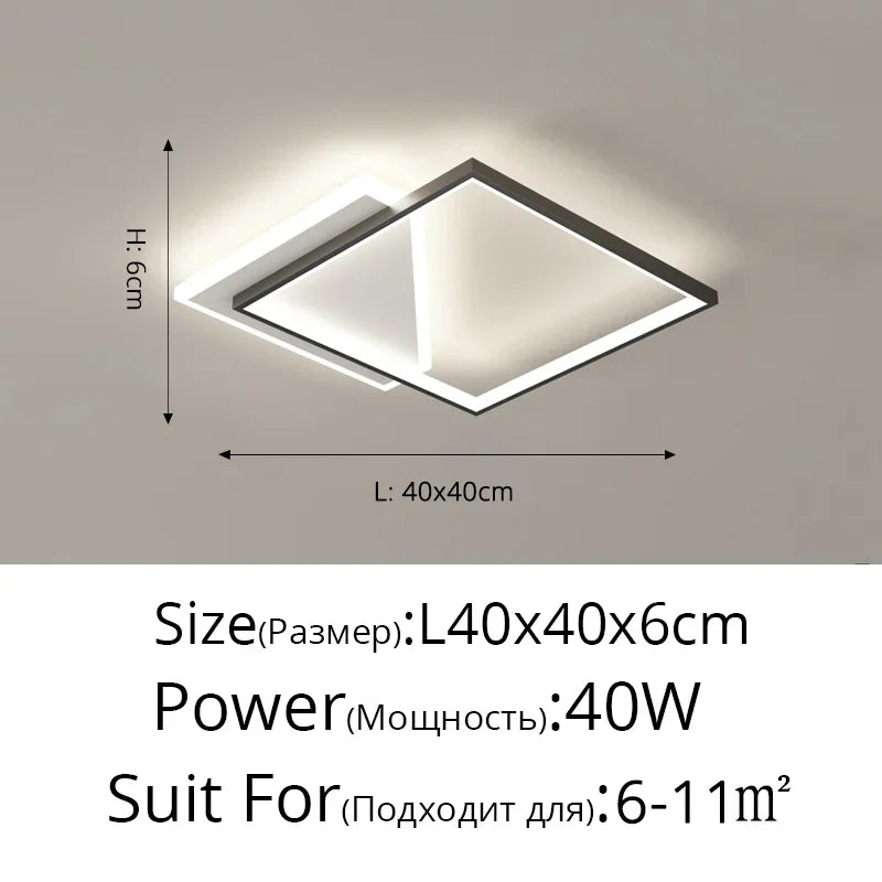 QIYIMEI Modern LED Chandelier Indoor Lights For Bedroom Study Living Room Lighting Lamps Luminaria Lustres HOME Decoration