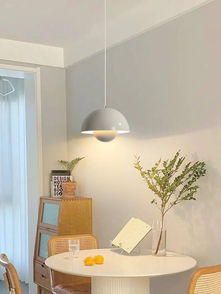 Nordic Café Resraurant Macarone Chandelier Lighting LED Dining Table Ceiling Pendant Lamps Kitchen Living Room Home Decorations