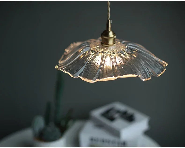 Art Creative LED Pendant Lights For Bedroom Restaurant Kitchen Hanging Lamp Modern Nordic Ceiling Chandeliers Glass Pendant Lamp
