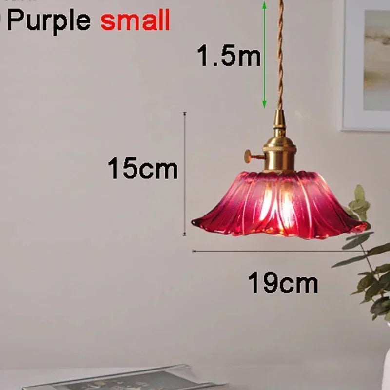 Art Creative LED Pendant Lights For Bedroom Restaurant Kitchen Hanging Lamp Modern Nordic Ceiling Chandeliers Glass Pendant Lamp