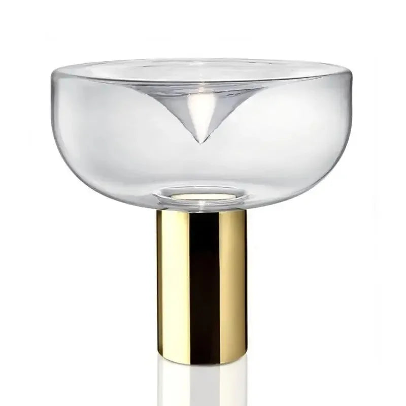 Aella table lamp luxury art clear glass lamp creative Bedroom office marble desk Lamp side table lights foyer Decorative lamp