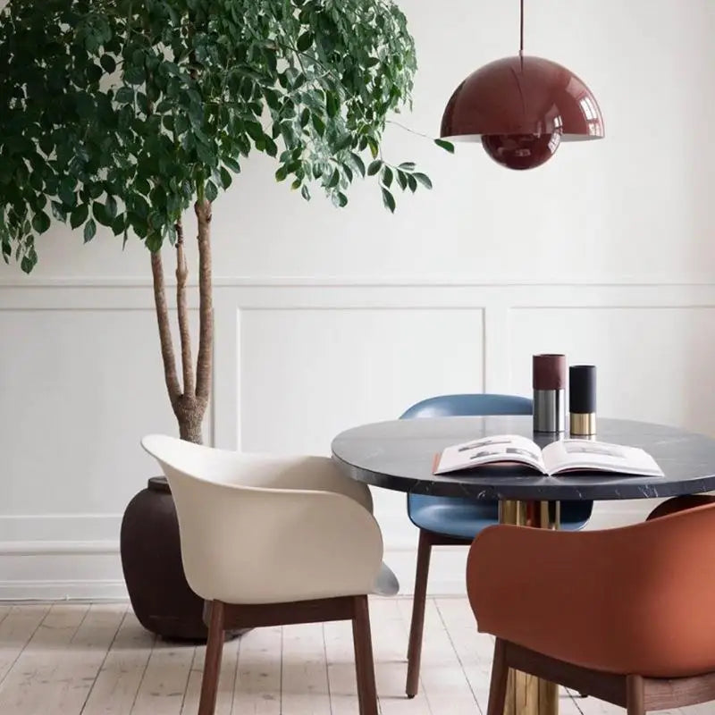 Nordic Café Resraurant Macarone Chandelier Lighting LED Dining Table Ceiling Pendant Lamps Kitchen Living Room Home Decorations