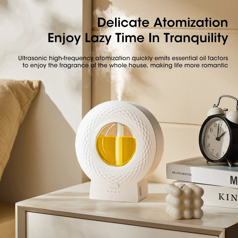Oil Aromatherapy Machine USB Smart Air Purifying Diffuser ToiletDeodorization Fragrance Wall-mounted Humidifier 4Gear Adjustment