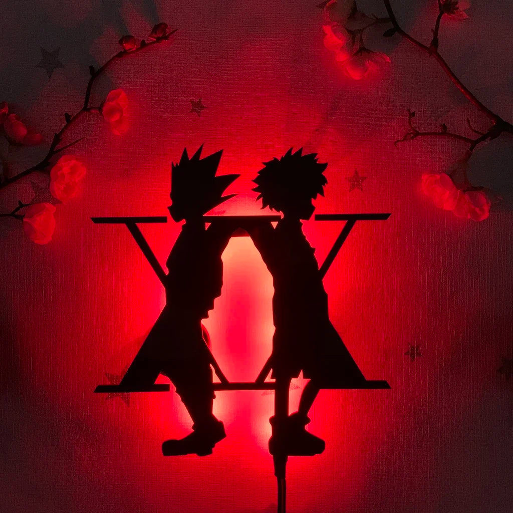 Wall Decor Anime Silhouette Lamp Berserk Guts Nightlights for Home Decoration Night Light Berserk Guts Wall Light Bedroom