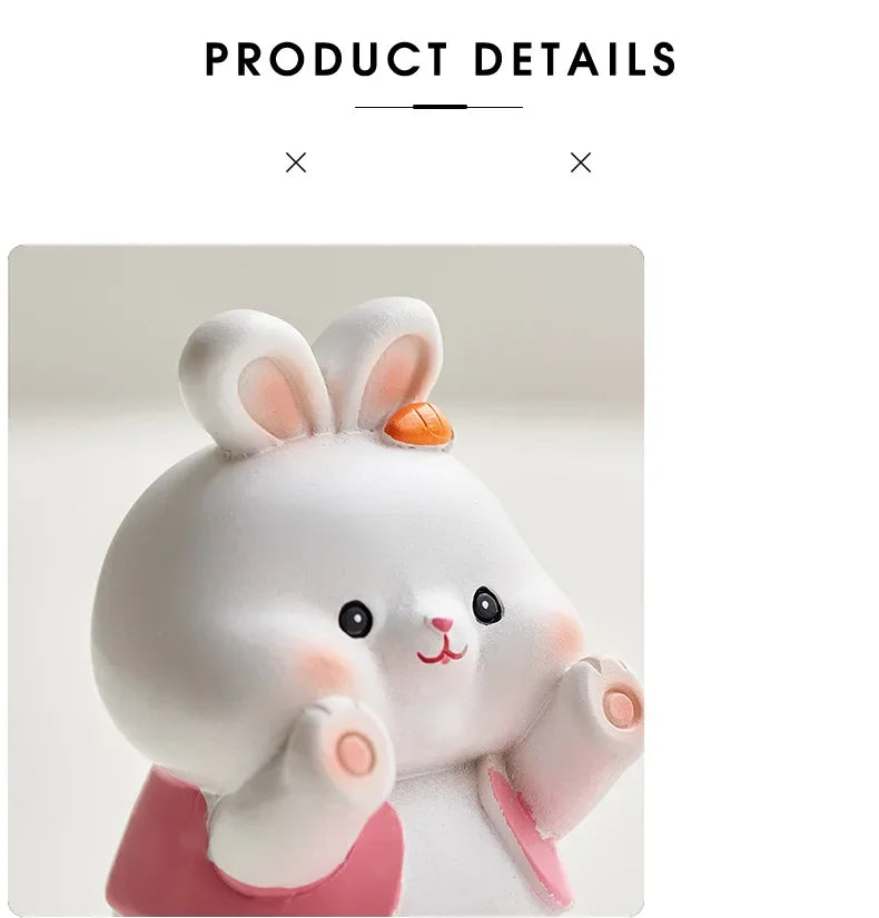 Home Decor Exquisite Kittens Figurines Miniatures Lovely Decor Ornaments Desktop Mobile Phone Bracket Office Desk Accessories