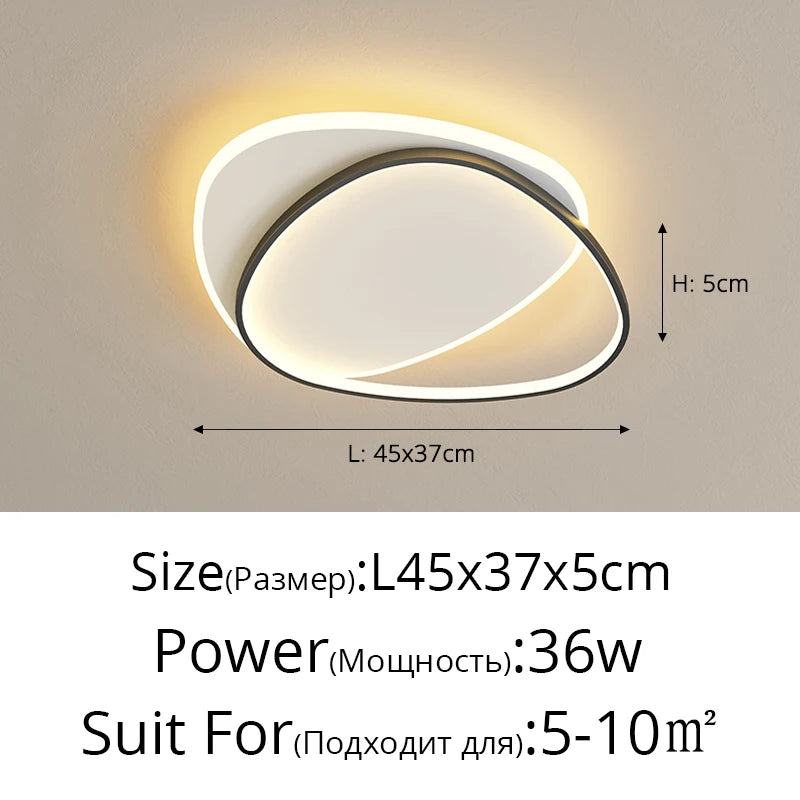 QIYIMEI Modern LED Chandelier Indoor Lights For Bedroom Study Living Room Lighting Lamps Luminaria Lustres HOME Decoration