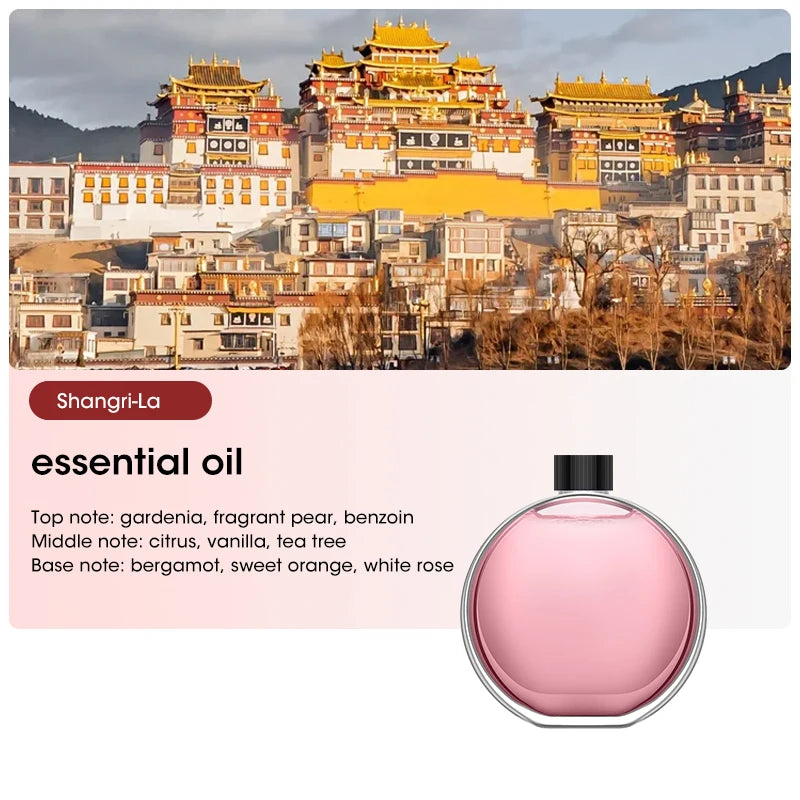 Oil Aromatherapy Machine USB Smart Air Purifying Diffuser ToiletDeodorization Fragrance Wall-mounted Humidifier 4Gear Adjustment