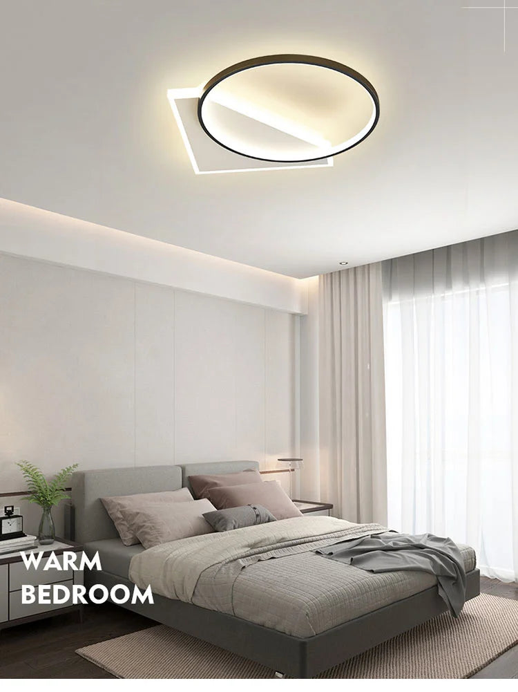 QIYIMEI Modern LED Chandelier Indoor Lights For Bedroom Study Living Room Lighting Lamps Luminaria Lustres HOME Decoration