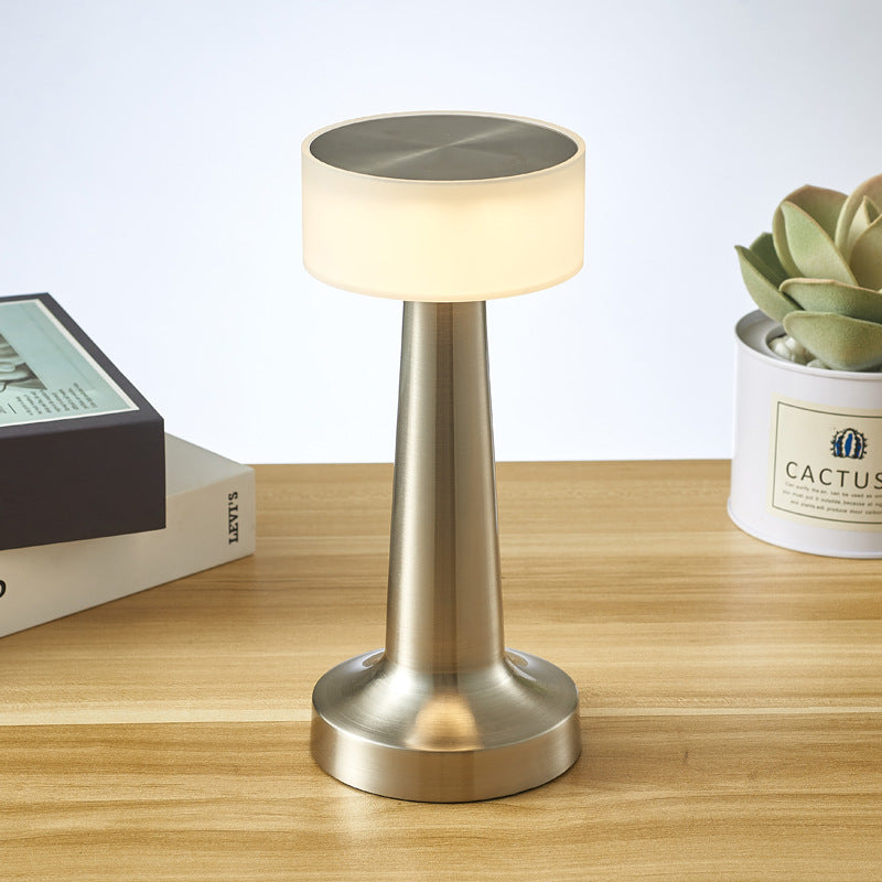 LED Bar Table Lamp Bar/Coffee/Restaurant Desktop Decor Night Light Rechargeable Touch Sensor Wireless Bedroom Reading Lamp 2022