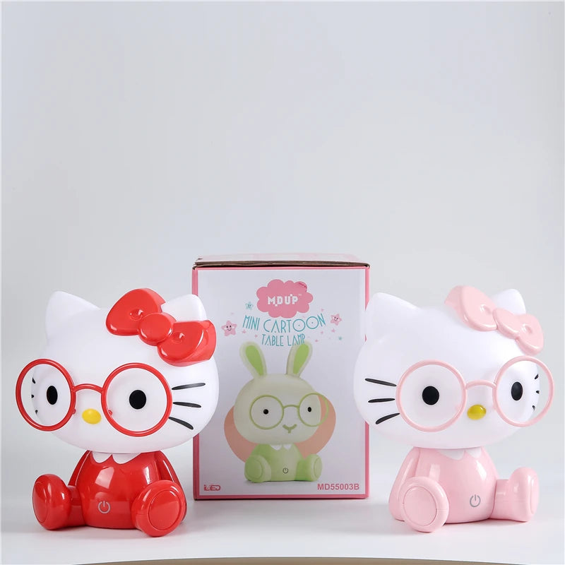 Cute Cartoon Animal Night Lights Baby Children's Bedroom Decor Anime Led Light Christmas Gift Bedside Home Decor USB Night Light