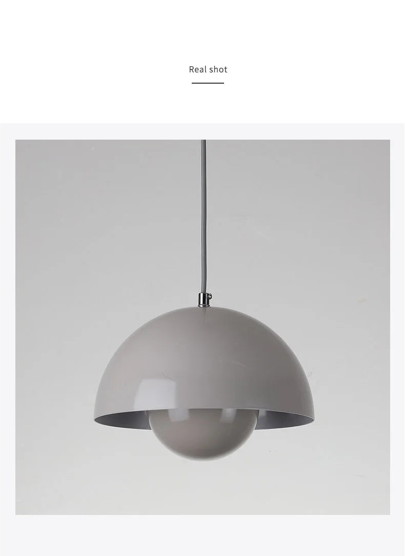 Nordic Café Resraurant Macarone Chandelier Lighting LED Dining Table Ceiling Pendant Lamps Kitchen Living Room Home Decorations
