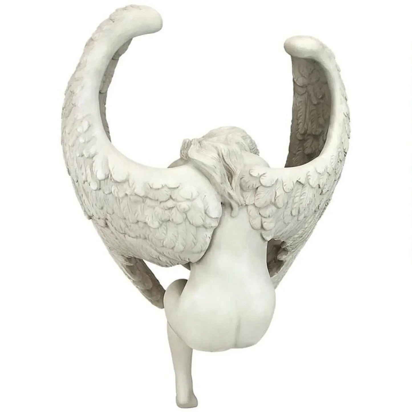 Sculpture Redemption Angel Resin Statue Jewelry Figurines Statuette Religious Garden Home Figurines Accessories Desk Decoration
