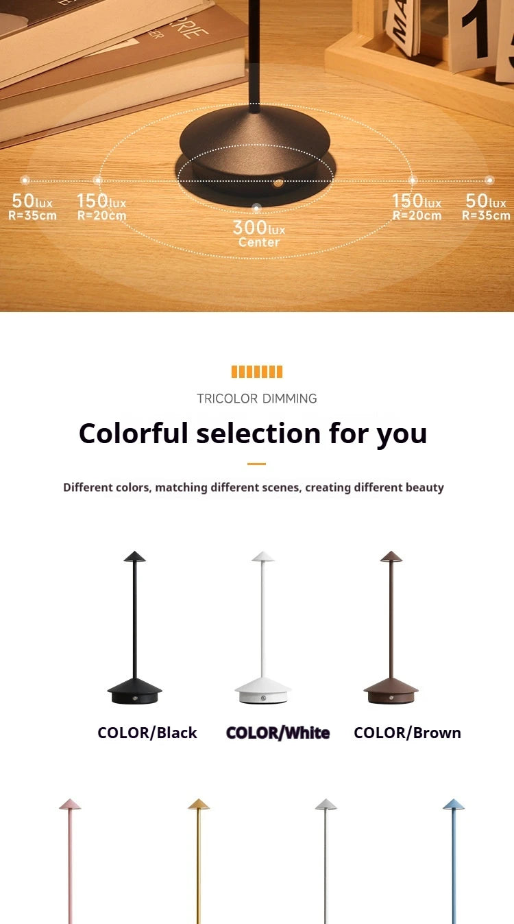 Led Rechargeable Creative Table Lamp