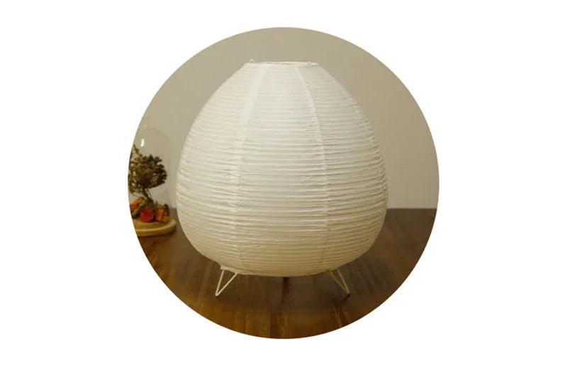 Japanese Rice Paper Lantern Led Table Lamp Living Room Bedroom Bedside Study Hotel Homestay Art Creative Decor Tripod Floor Lamp