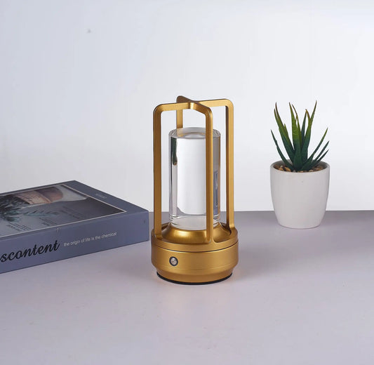 Nordic Desk Lamp LED Rechargeable Table Lights Touch Switch Cordless Table Lamp for Bar Living Room Reading Book Dec Night Lamp