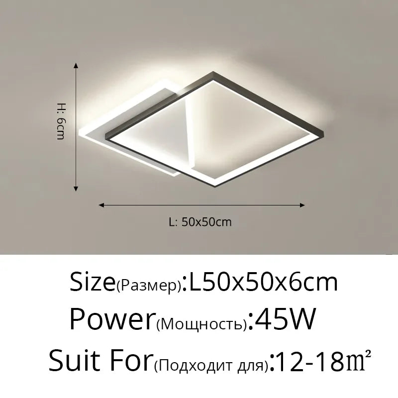 QIYIMEI Modern LED Chandelier Indoor Lights For Bedroom Study Living Room Lighting Lamps Luminaria Lustres HOME Decoration
