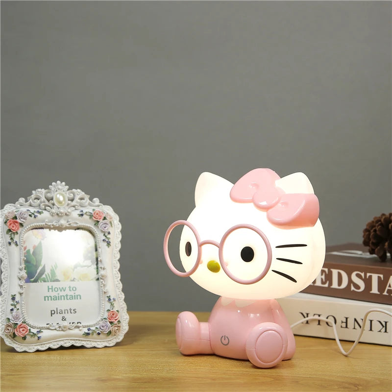 Cute Cartoon Animal Night Lights Baby Children's Bedroom Decor Anime Led Light Christmas Gift Bedside Home Decor USB Night Light