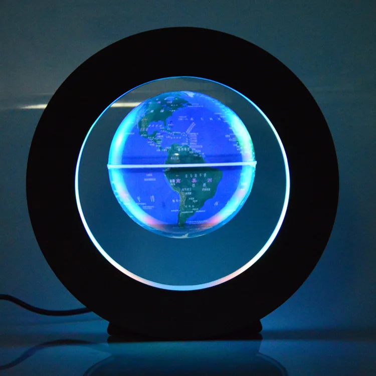 Magnetic Levitation Globe for Home Decoration, Automatic Rotation, Ornaments, Practical Gifts, Living Room Decoration, 3 in