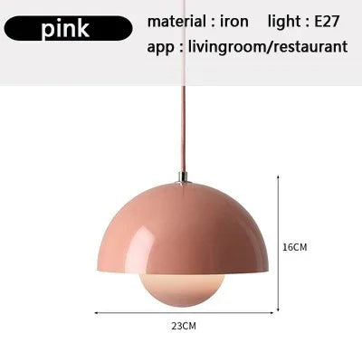 Nordic Café Resraurant Macarone Chandelier Lighting LED Dining Table Ceiling Pendant Lamps Kitchen Living Room Home Decorations