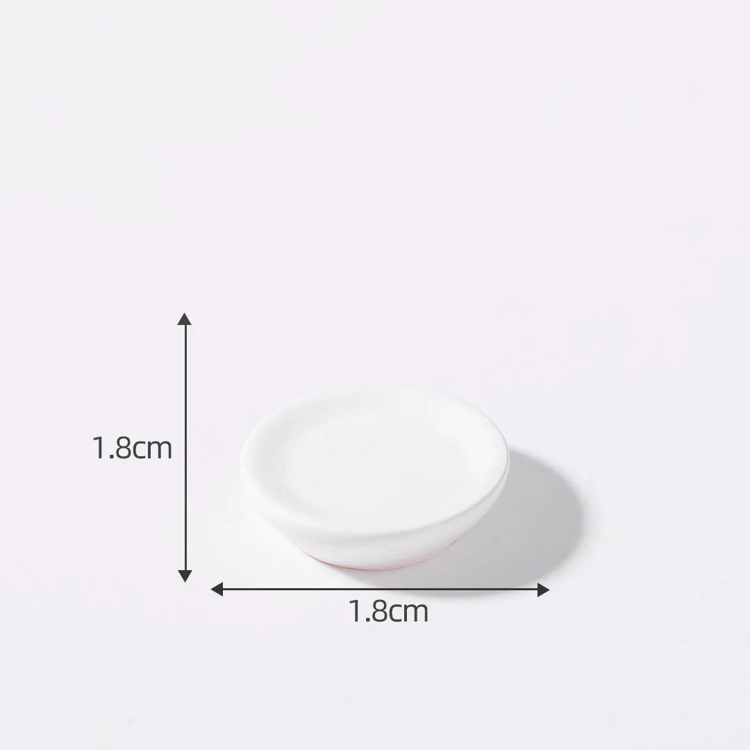 Figurine Miniature Imitation Cake Hamburger Food Micro Landscape Ornaments For Home Decorations Room Decor DIY Accessories