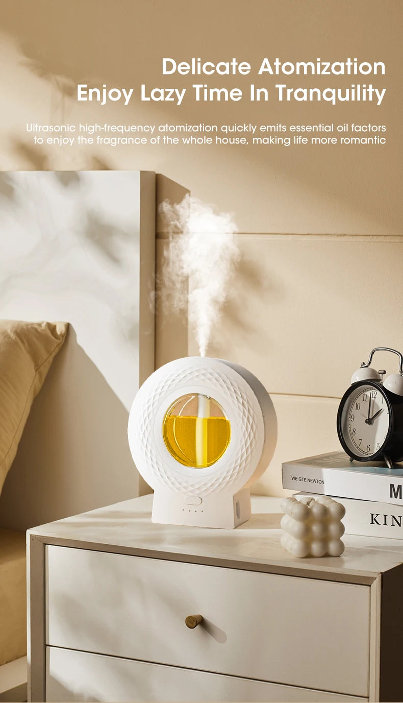 Oil Aromatherapy Machine USB Smart Air Purifying Diffuser ToiletDeodorization Fragrance Wall-mounted Humidifier 4Gear Adjustment