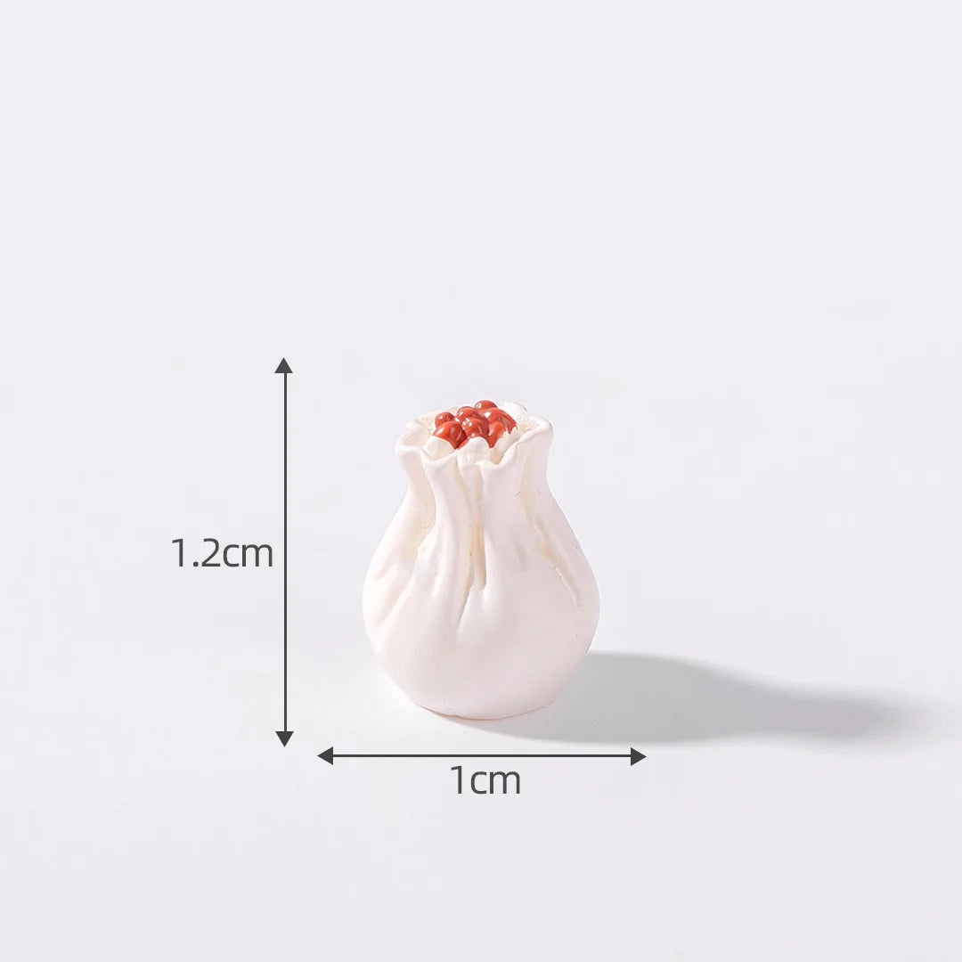 Figurine Miniature Imitation Cake Hamburger Food Micro Landscape Ornaments For Home Decorations Room Decor DIY Accessories