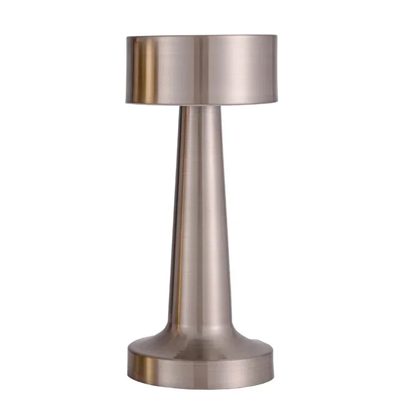 LED Bar Table Lamp Bar/Coffee/Restaurant Desktop Decor Night Light Rechargeable Touch Sensor Wireless Bedroom Reading Lamp 2022