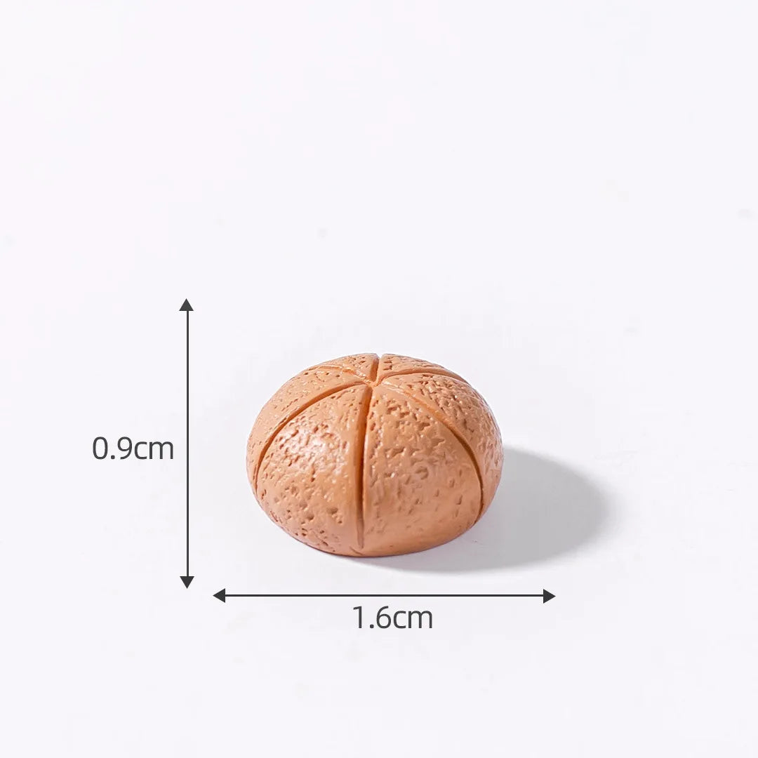 Figurine Miniature Imitation Cake Hamburger Food Micro Landscape Ornaments For Home Decorations Room Decor DIY Accessories