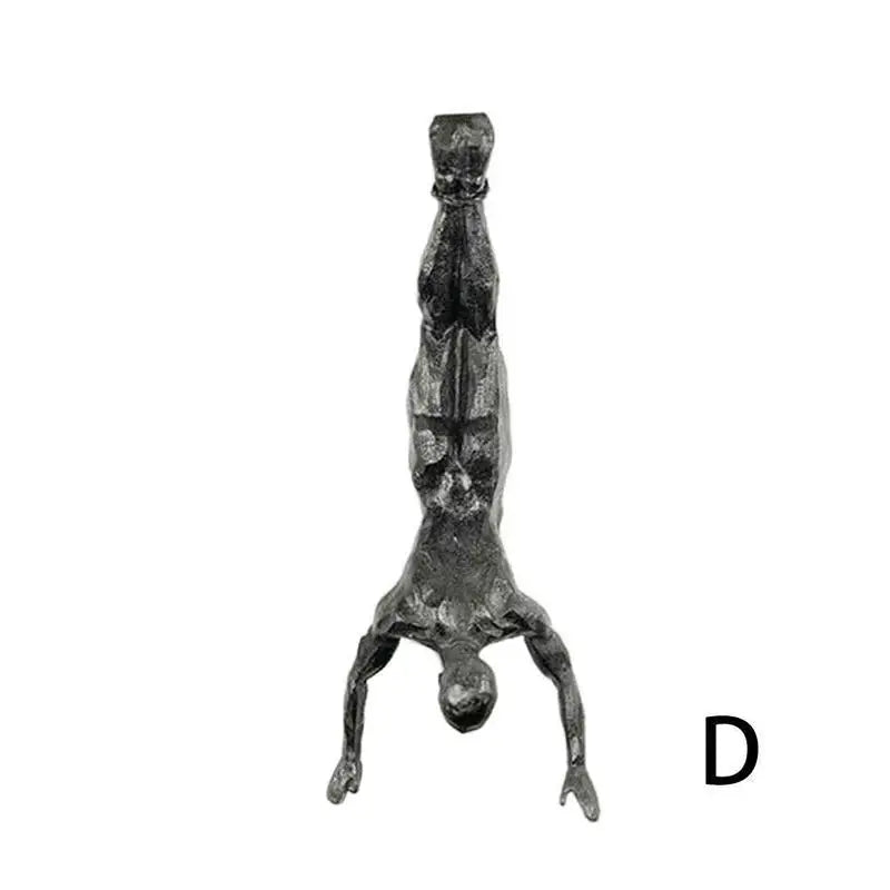 Creative Rock Climbing Man Resin Down Climbing Man Wall Art Decor 3D Art Climbing Men Sculpture Statue Figures Men's Gifts